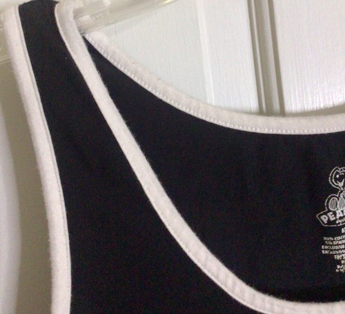 Peanuts Snoopy Best Friends Nightgown Night Gown Youth Medium Sleeveless - Picture 10 of 19