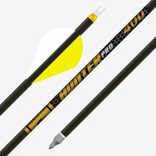 12 Gold Tip Hunter Pro 500 Arrows Fletched 2" Rapt-X Vanes