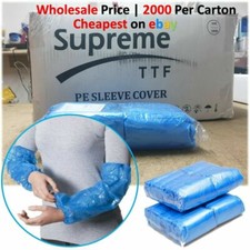 2000 Protective Arm Sleeves Disposable Plastic Oversleeves Arm Cover Waterproof
