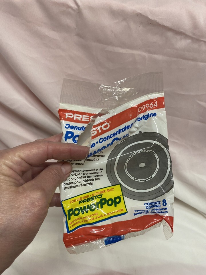 Vintage Presto Power Pop Microwave Popcorn Popper 04830 eBay