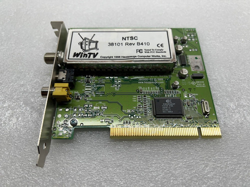 Hauppauge WinTV 38101 Rev B410 NTSC TV Tuner Card Free Ship