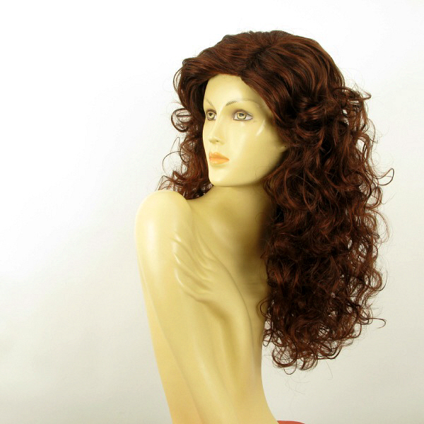 Perruque Synthétique Bouclée Couleur 'copper Blond' - Longueur Longue, Bonnet Moyen - Neuf Avec étiquette