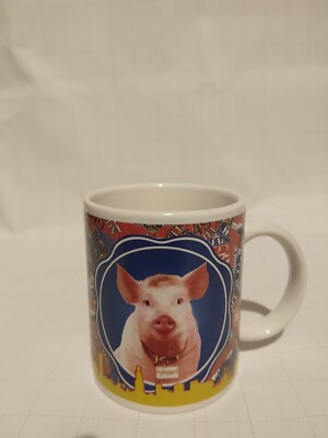 Babe and Friends 1998 Universal City Studio kleine Tasse - seltenes Film Memo