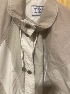 Izzy mid weight poly/cotton blend medium jacket | eBay