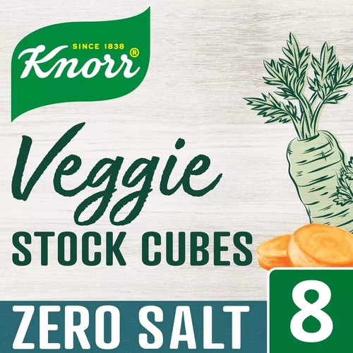 ZERO SALT KNORR STOCK CUBES 8 / 24 / 48 CHICKEN VEGETABLE BEEF Pot Gluten Free - Picture 20 of 31