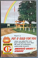 Advertising PC, Funk's - G Hybrid Corn Seed, Research Acres, Rainbow, PM 1968