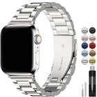 Apple Watch Strap Series S11 S10 38/40/42/44/46/49mm Stainless Steel Watch Strap