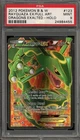 Pokemon Rayquaza EX Dragons Exalted Full Art #123 PSA 9 Mint