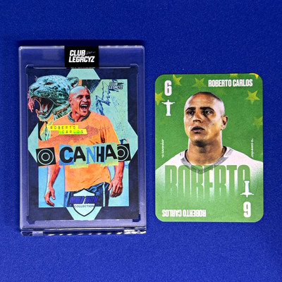 Club Legacyz Roberto Carlos Cards WTC/Samba Heritage 12/25 