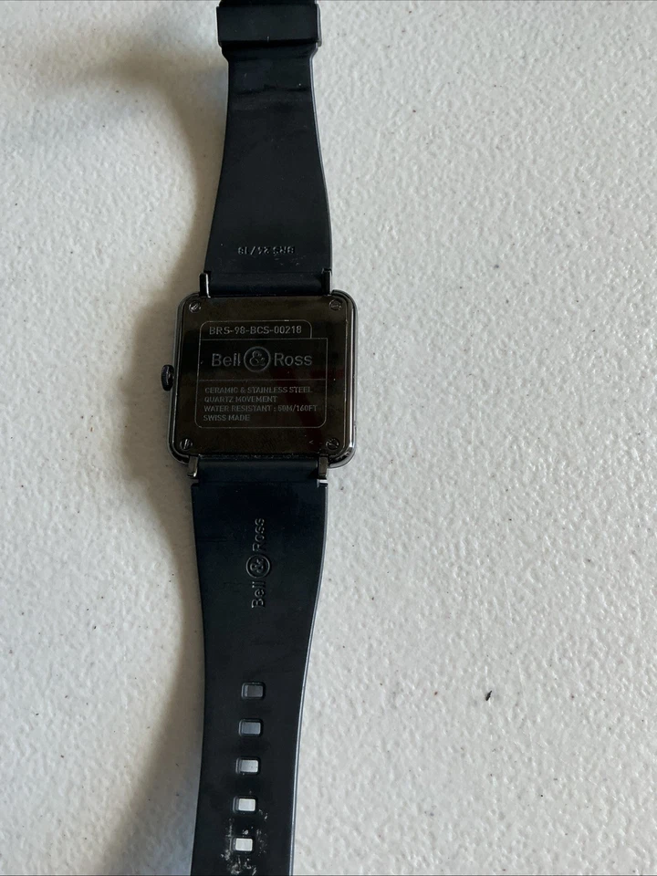 Preloved Bell & Ross BR S Black Ceramic 39mm Limited Edition Quartz Watch - Image 4 of 4