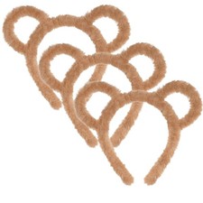 Yolyoo 3pcs Chipmunk Ears Headband for Halloween Christmas Standard, Brown