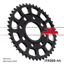 Rear Sprocket 44T 428P JTR269.44 Black For Daelim VT 125 Evolution 80 Km/h 00-02