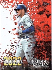 2023 Topps Series 1 - 2022's Greatest Hits Freddie Freeman #22GH-8