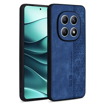 For Xiaomi Redmi Note 15 4G, Luxury Retro Leather Hybrid Armor Soft Case Cover