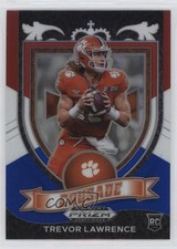 2021 Panini Prizm Draft Picks Crusade Red White & Blue Trevor Lawrence #161 1hp0