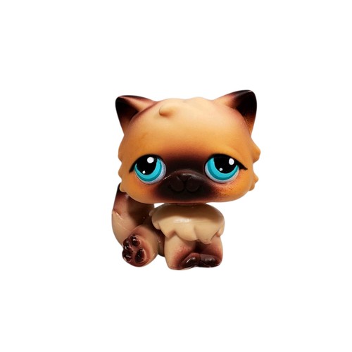 Littlest Pet Shop LPS Perserkatze #22 Hasbro hellbraun braune blaue Augen