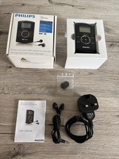 Philips DA1200/05 DAB+ Portable Pocket Radio BOXED VGC with Manuel - Working