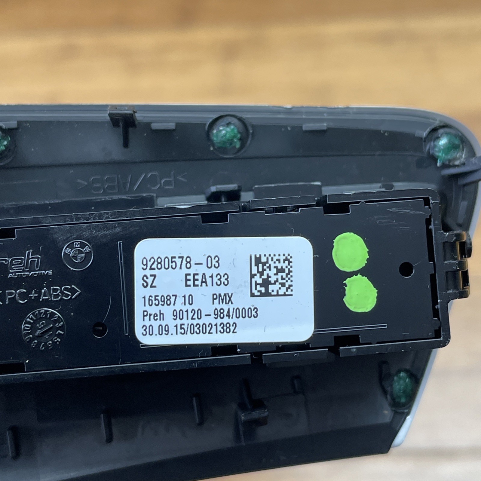 2014-2020 BMW i8 I12 Traction Off Sport Eco Pro Parking Control Switch OEM