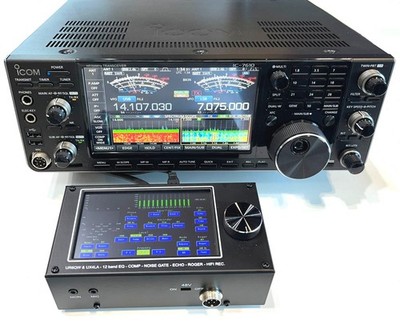 For IC-7610 ESSB Compressor Noise Gate 12 Band Sound EQ XLR Record