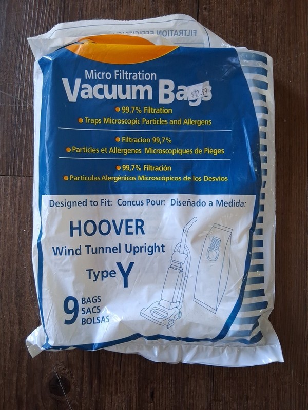 EnviroCare Replacement Micro Filtration Vacuum Cleaner Dust Bags - 4  Pack