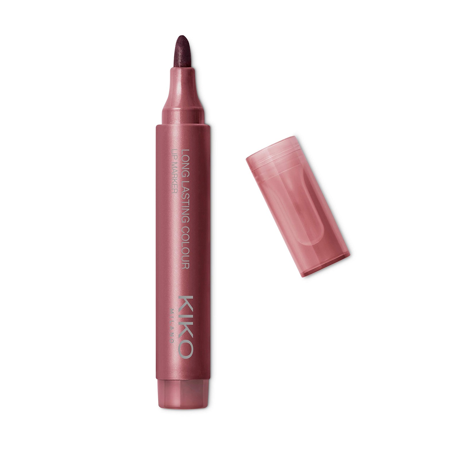 KIKO Milano Long Lasting Colour Lip Marker 107 1 count (Pack of 1), 107 Plum