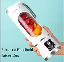 Portable Personal Blender for Smoothies and Shakes, 450ml USB Rechargeable...