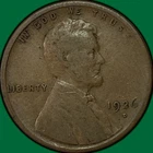 1926-D Lincoln Wheat Cent Fine F Coin #37014