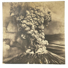 Mount St Helens Eruption May 18 1980 Large Photo Print Mounted Aerial View