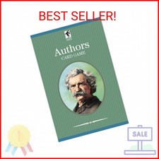 Authors Card Game: Educational Family Card Game for Kids and Adults, Featuring 1