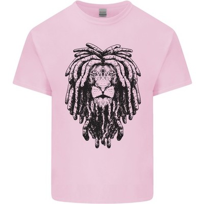 Ein Rasta Löwe Mit Dreadlocks Jamaikanischer Reggae Kinder T-Shirt