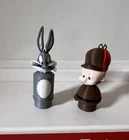 Vintage Style 3D printed Little People Figure - ELMER FUDD Looney Tunes