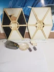 TIE Fighter wings, springs, seat Parts lot Star Wars vintage