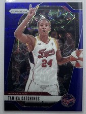 2024 Panini Prizm WNBA - Tamika Catchings #40 Blue Velocity Prizm