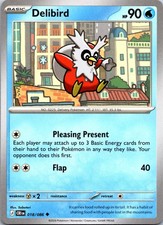 Delibird 018/086 Uncommon Chaos Rising Pokemon Near Mint