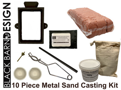 10 Stück Sandguss Konvolut für Metallguss (Delfter Stil) Gold Silber Bronze