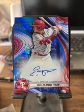 🔥2024 Bowman's Best Eduardo Tait Blue Auto /150 Philadelphia Phillies #B24-ET🔥