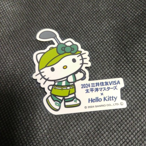 Hello Kitty Stickers Golf Sumitomo Mitsui Visa Pacific Masters