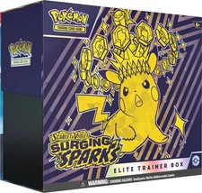 Pokemon Surging Sparks ETB Elite Trainer Box Factory Sealed