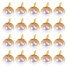 120 Pcs Split Pins for Paper Crafts Metal Brads Gold Fasteners Golden