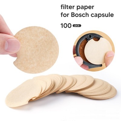 100pcs Capsule Filter Paper Packs for Bosch BOSCH-s Tassimo Coffee Machine Maker