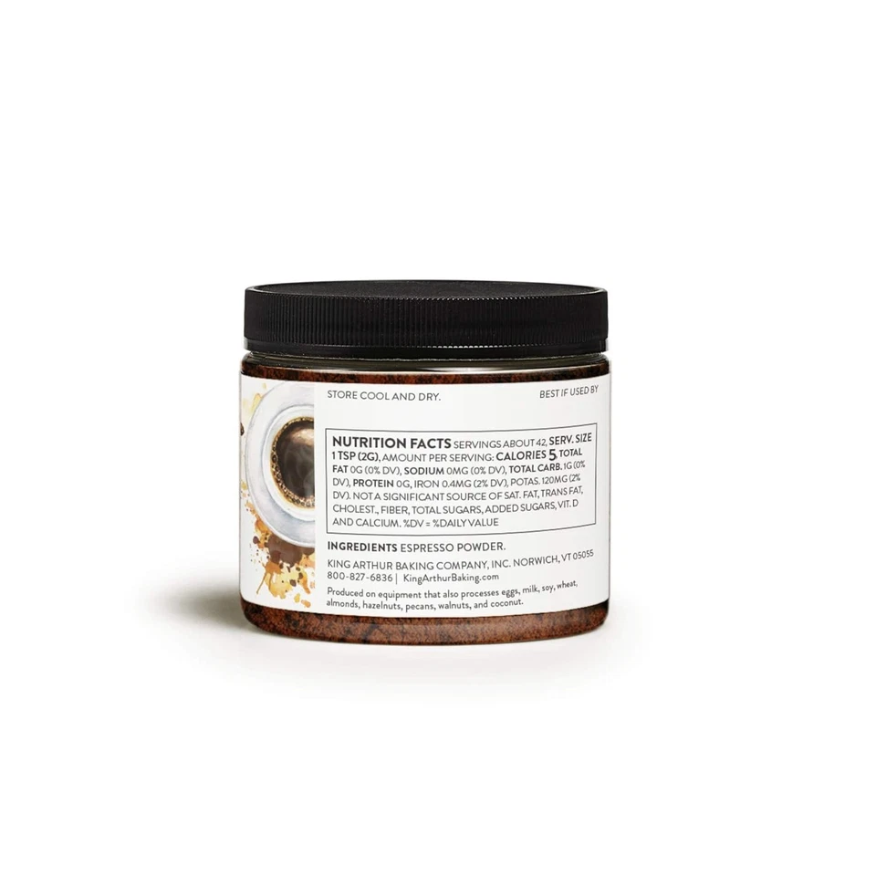 King Arthur 浓缩咖啡粉,认证 Kosher,可重复使用 3 盎司(6 件装)  — 第 3/4 张图片