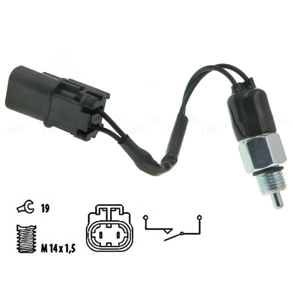 32005-21U1B For Nissan Frontier Xterra Pathfinder Reverse Light Switch Foto 2 de 4