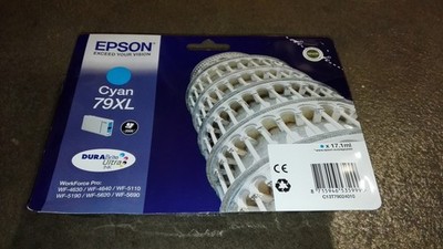 Epson 79XL Tinte C13T79024010 Cyan für Epson WorkForce Pro WF-4630DWF