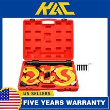 Coil Spring Compressor Macpherson Strut Kit Interchangeable Fork Extractor Tool