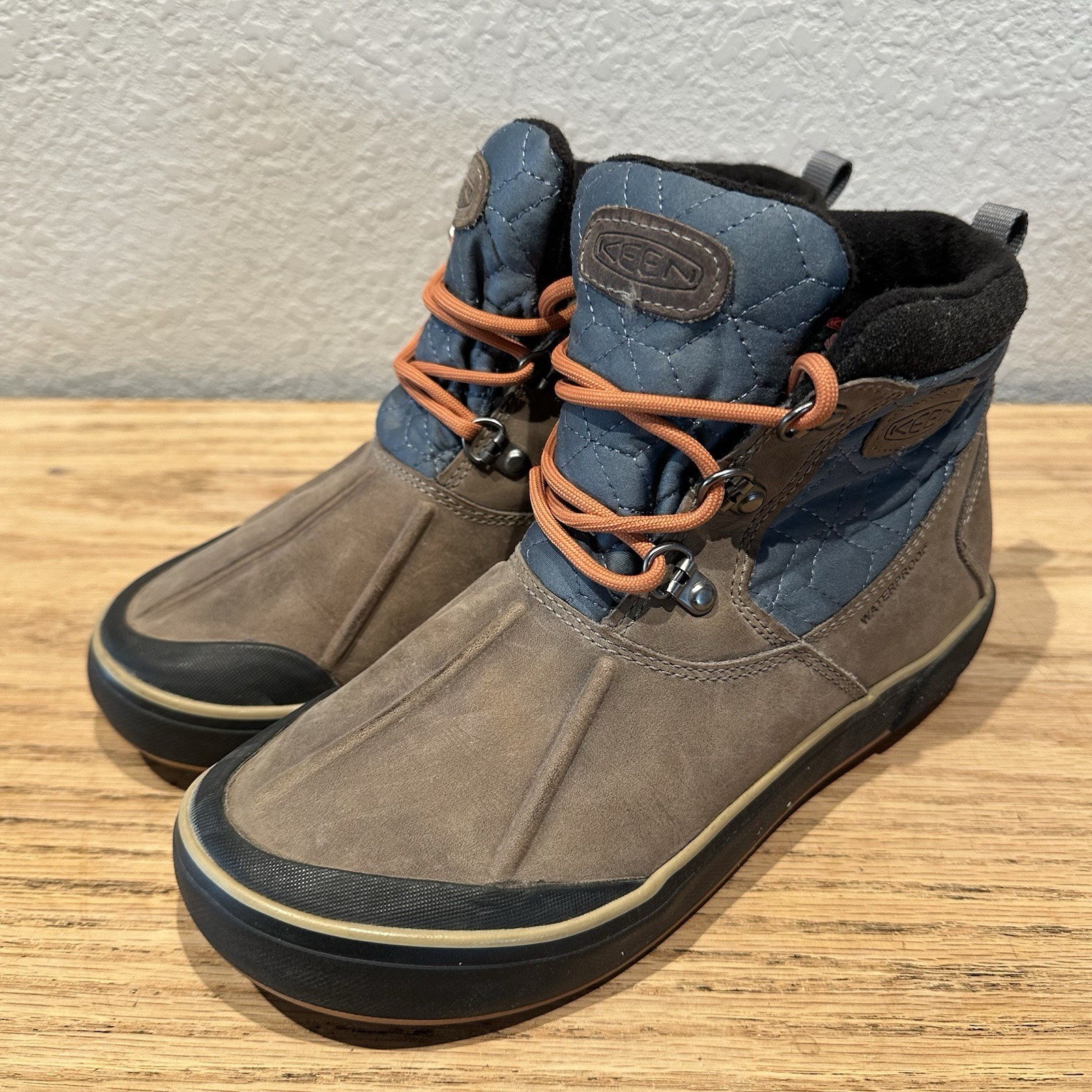 Stivali impermeabili Keen donna 6 5 W Elsa II multicolore pelle punta tonda 1019637