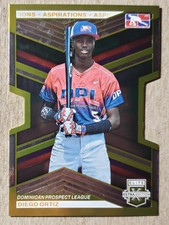 2023 Panini Elite Extra Edition Die Cut Diego Ortiz 01/24 Dominican Republic