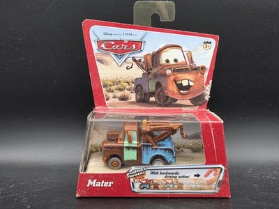 Disney Pixar CARS Pullbax Motor Mater Driving Action 2005 Series 1 New Pullback