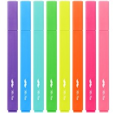 Mr. Pen- Aesthetic Highlighters, 8 pcs, Chisel Tip, 8 Pack, Vibrant Colors
