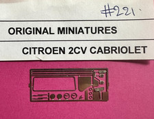 #221 - Photodecoupe pour CITROEN 2CV Cabriolet Original Miniatures