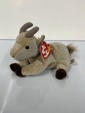 TY Goatee The Goat Beanie Babies Plush Soft Toy With Tags